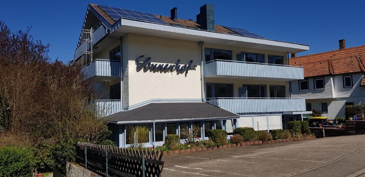 Hotel Sonnenhof Garni Bad Herrenalb Esterno foto